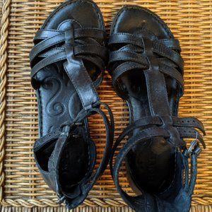 Born Sandals, Black, Size 6